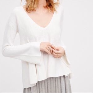 Free People Sundae Swing Sweater